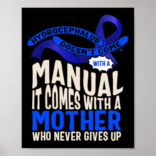 Bewustzijn komt niet met een manuele hydrocef 2 poster (Voorkant)