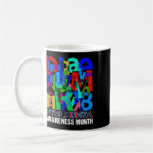 Bewustzijn Kostuum Silver Ribbon Warrior Kind Koffiemok (Links)