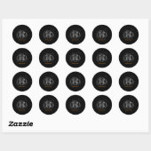 Bewustzijn Leukemie Awareness Month Warrior Ronde Sticker (Vel)