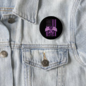 Bewustzijn Lint Vlag 2 Ronde Button 5,7 Cm (In situ)