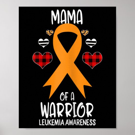 Bewustzijn Mama Van Een Krijger Mam Poster (Voorkant)