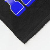 Bewustzijn Neurologisch teken Hemiataxie Blauw lin Fleece Deken (Hoek)