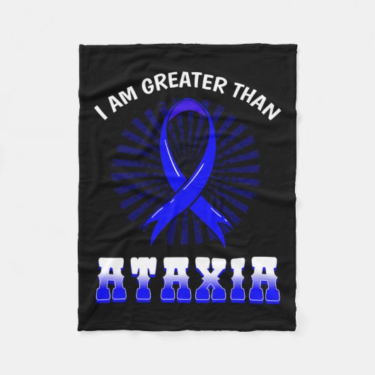 Bewustzijn Neurologisch teken Hemiataxie Blauw lin Fleece Deken (Voorkant)