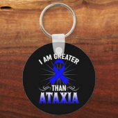 Bewustzijn Neurologisch teken Hemiataxie Blauw lin Sleutelhanger (Voorkant)