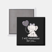 Bewustzijn olifant magneet (Voorkant / Achterkant)