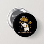 Bewustzijn olifant ronde button 5,7 cm (Voorkant /achterkant)