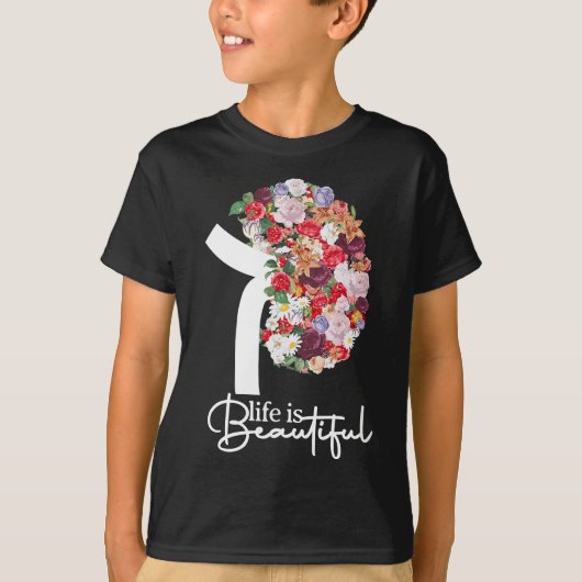 Bewustzijn omtrent nierziekte Nierdialyse Transpla T-shirt (Voorkant)