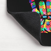 Bewustzijn ook liefde gebarentaal puzzelstukjes muismat (Hoek)