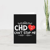 Bewustzijn op congenitale hartaandoeningen kaart (Voorkant)