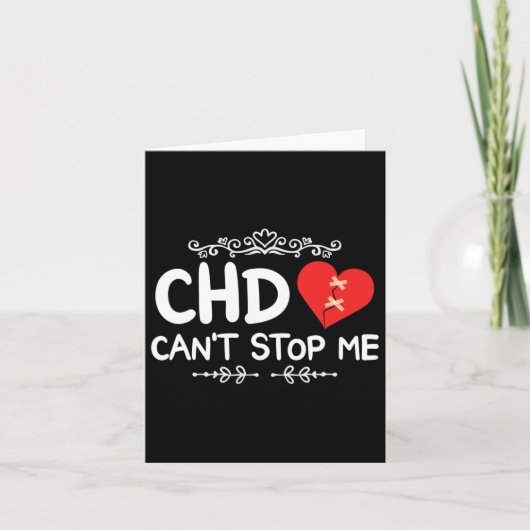 Bewustzijn op congenitale hartaandoeningen kaart (Voorkant)