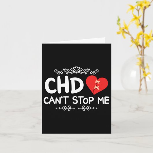 Bewustzijn op congenitale hartaandoeningen kaart (Gele Bloem)