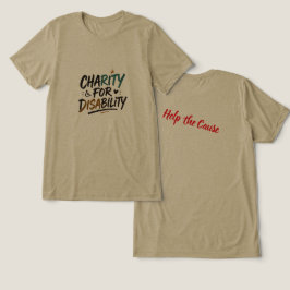 Bewustzijn over beperkingen Tri-Blend shirt