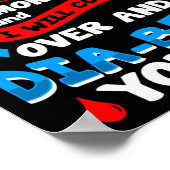 Bewustzijn over diabetes type 1 1 poster (Hoek)