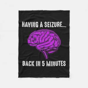 Bewustzijn over epilepsie Epileptische aanval Fleece Deken