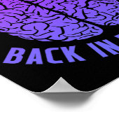 Bewustzijn over epilepsie Epileptische aanval Poster (Hoek)