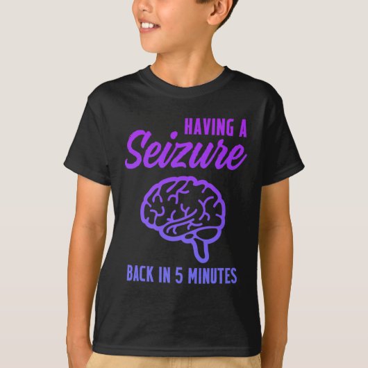 Bewustzijn over epilepsie Epileptische aanval T-shirt (Voorkant)