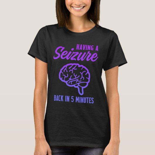 Bewustzijn over epilepsie Epileptische aanval T-shirt (Voorkant)
