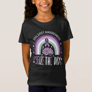 Bewustzijn over epilepsie t-shirt
