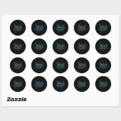Bewustzijn over gezondheid Angst Depressieve stoor Ronde Sticker (Vel)
