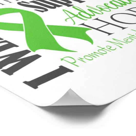 Bewustzijn over gezondheidsproblemen poster (Hoek)