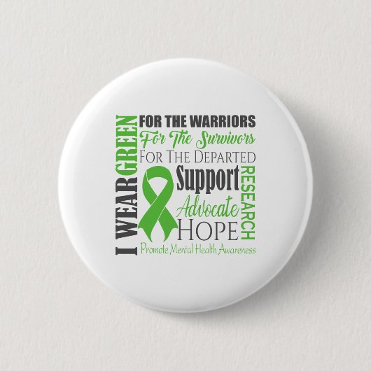 Bewustzijn over gezondheidsproblemen ronde button 5,7 cm (Voorkant)