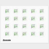 Bewustzijn over gezondheidsproblemen ronde sticker (Vel)