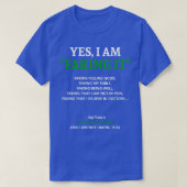 Bewustzijn over leverziekten Ik doe alsof in deze  T-shirt (Design voorkant)