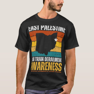 Bewustzijn over ontsporing trein Oost-Palestina Oh T-shirt