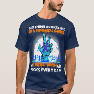 Bewustzijn over slokdarmkanker Ik schrik nergens v T-shirt