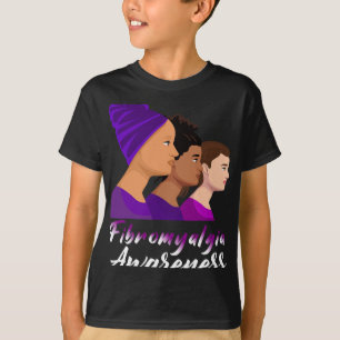 Bewustzijn Paarse Vrouwen Ondersteuning 1 T-shirt