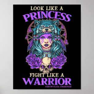 Bewustzijn Prinses vecht als een krijger Poster