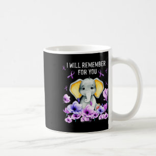 Bewustzijn Schattigee olifant die ik voor je zal o Koffiemok