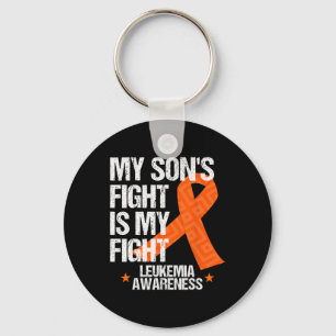 Bewustzijn Son Fight Oranje Ribbon Gift Sleutelhanger
