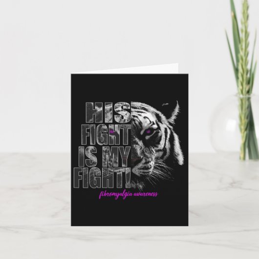 Bewustzijn strijd is mijn strijd 1 kaart (Voorkant)