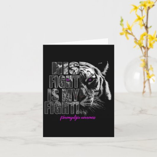 Bewustzijn strijd is mijn strijd 1 kaart (Gele Bloem)