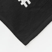 Bewustzijn strijd is mijn strijd fleece deken (Hoek)