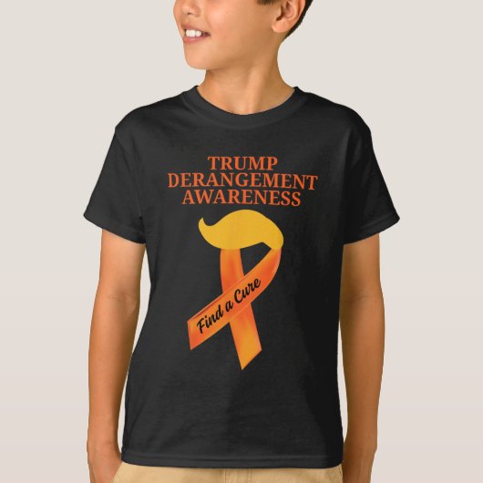 Bewustzijn TDS bewustzijn Trump Derangement Syndro T-shirt (Voorkant)