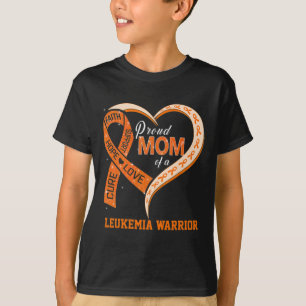 Bewustzijn Trotse moeder van een leukemie krijger T-shirt