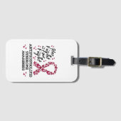 Bewustzijn van antifosfolipidensyndroom bagagelabel (Voorkant (horizontaal))