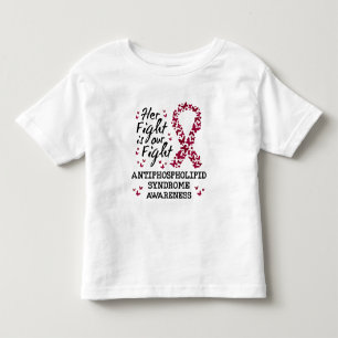 Bewustzijn van antifosfolipidensyndroom kinder shirts