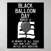 Bewustzijn van ballonoverdosering poster (Voorkant)