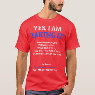 Bewustzijn van chronische vermoeidheid Ik doe also T-shirt