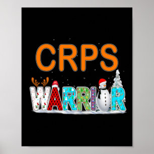 Bewustzijn van CRPS Warrior Poster