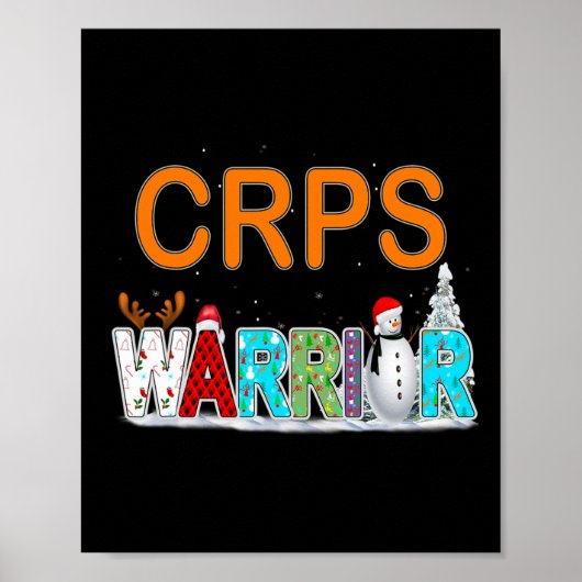 Bewustzijn van CRPS Warrior Poster (Voorkant)