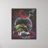 Bewustzijn van de celpijn in het beest canvas afdruk (Voorkant)