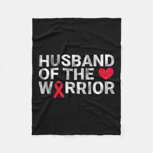 Bewustzijn van de Heart Warrior Heart Disease Fleece Deken (Voorkant)
