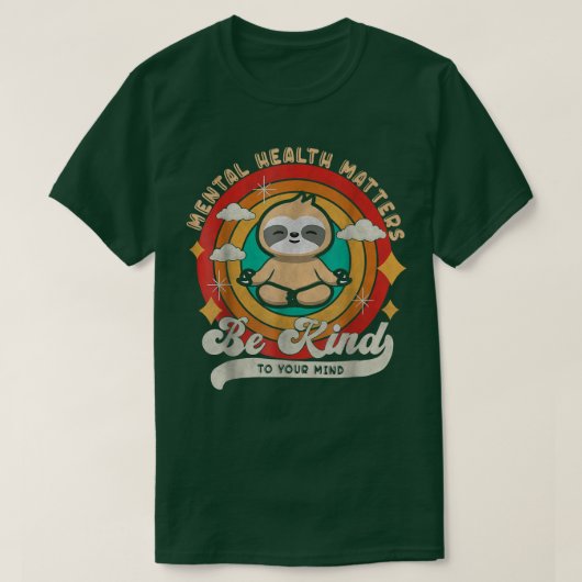 Bewustzijn van de psychische gezondheid t-shirt (Design voorkant)