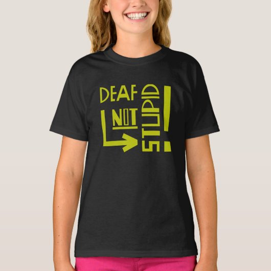 Bewustzijn van doven t-shirt (Voorkant)
