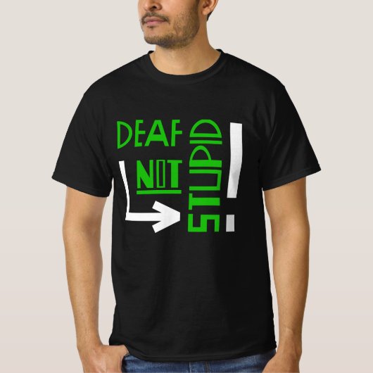 Bewustzijn van doven t-shirt (Voorkant)