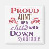 Bewustzijn van downsyndroom magneet (Voorkant)